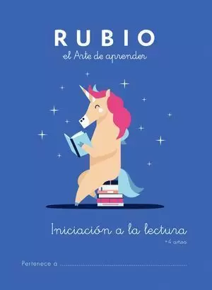 INICIACIÓN A LA LECTURA. RUBIO +4 AÑOS