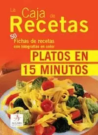 CAJA DE RECETAS LA - PLATOS EN 15 MINUTOS