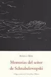 MEMORIAS DEL SEÑOR DE SCHNABELEWOPSKI