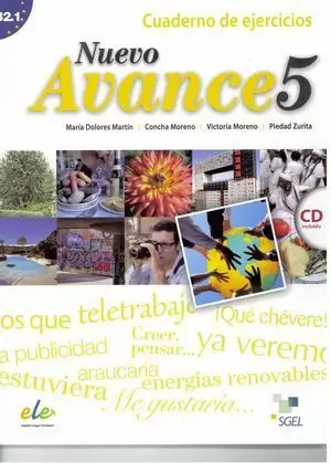 NUEVO AVANCE 5 EJERCICIOS+CD B2.1