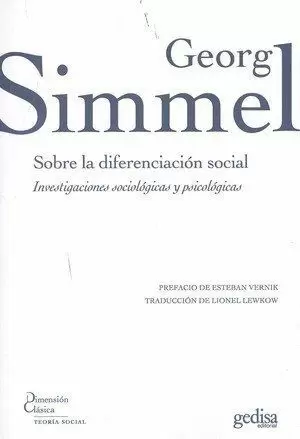 SOBRE LA DIFERENCIACIÓN SOCIAL