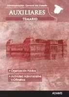 AUXILIARES ADMINISTRACIÓN GENERAL DEL ESTADO. TEMARIO