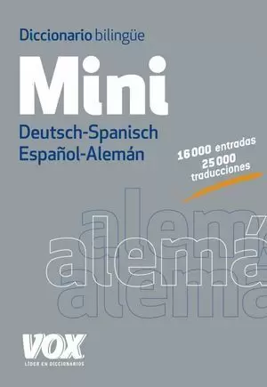 DICCIONARIO MINI ESPAÑOL-ALEMÁN / DEUTSCH-SPANISCH