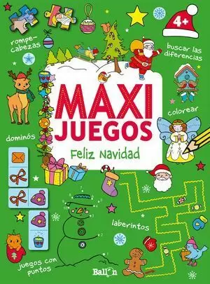 MAXI JUEGOS - FELIZ NAVIDAD 4+
