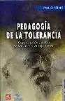 PEDAGOGÍA DE LA TOLERANCIA