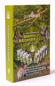 ENCICLOPEDIA DE ANIMALES ASOMBROSOS (ESTUCHE CON 32 CARTAS)
