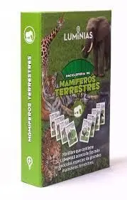 ENCICLOPEDIA DE MAMÍFEROS TERRESTRES (ESTUCHE CON 32 CARTAS)