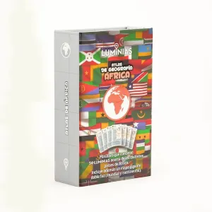 ATLAS DE GEOGRAFÍA - ÁFRICA (ESTUCHE CON 52 CARTAS)