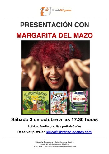 Presentación-cuentacuentos con Margarita del Mazo
